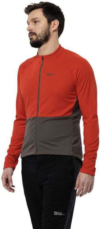 Jack Wolfskin - Morobbia Fz - T-shirt Met Lange Mouwen - Ademend - Heren