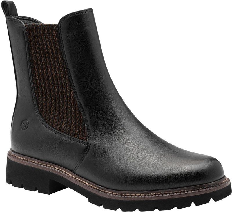 Tamaris - Chelsea Boots - Zwart