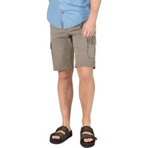Timezone Regular RykerTZ Washed Beige Shorts Heren