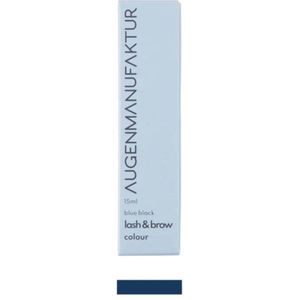 Augenmanufaktur Wimpers / Wenkbrauw Verf blauw/zwart 15 ml