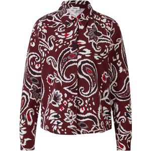 s.Oliver - T-shirt - 39A2 - Lange Mouwen - Met Col