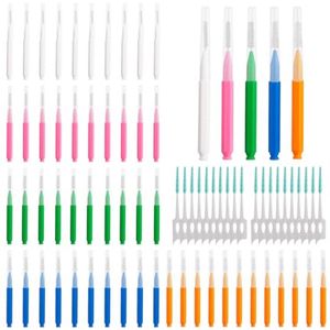 Interdentale borstels en wegwerptandenstokers - 70 stuks voor effectieve mondreiniging