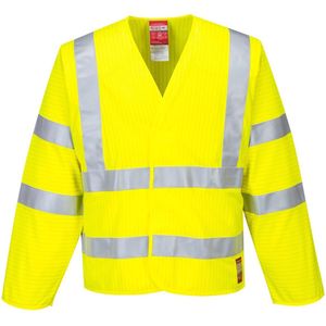 Portwest - Hi-Vis FR85 - Antistatisch Jack - Geel - Vlamvertragend