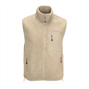 SOL'S Unisex Sherpa Bodywarmer Fury L04041 - Shear Beige/Beige - XS
