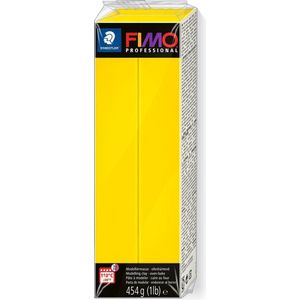 FIMO professional boetseerklei 454 g primair geel
