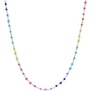 Lucardi - Ketting - Zilver - 925 Sterling Zilver