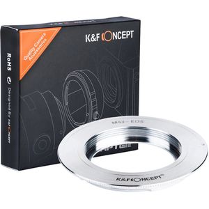 K&F Concept adapter for M42 42MM Screw Mount Lens to Canon EOS EF Camera 70D 5D3