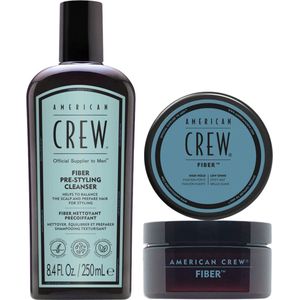 American Crew Fiber Styling Set - 250ml+85gr