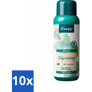 Kneipp - Badschuim - Mint Eucalyptus - Verfrissend - 400 ml - Bulkverpakking - 10 stuks