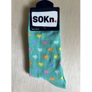 SOKn. Trendy sokken *HARTJES* maat 35-41 (ook leuk om kado te geven !)