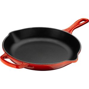 Le Creuset Skillet Signature - Kersenrood - ø 23 cm - geëmailleerde anti-aanbaklaag