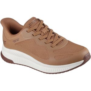 Skechers - BOBS Sport Squad Chaos 4 - Sportschoenen - Bruin - Hands Free Slip-ins