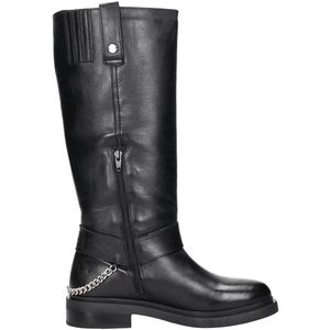 Lazamani - Leslie Dames Laarzen Leer Black - Maat 37