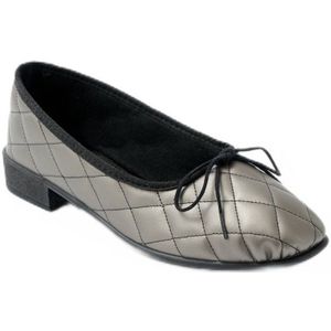 Standaard wijde veganistische ballerina's