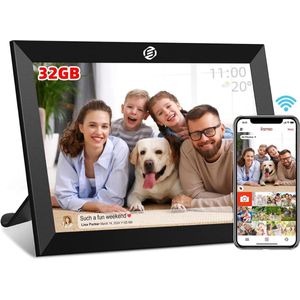 Equivera Digitale Fotolijst - 10 Inch - Touchscreen - WiFi