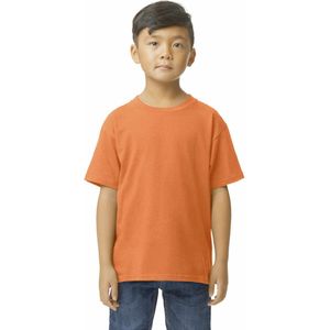 Gildan Kinder-T-shirt Softstyle Midweight GI65000B - orange - 3/4 years (XS)