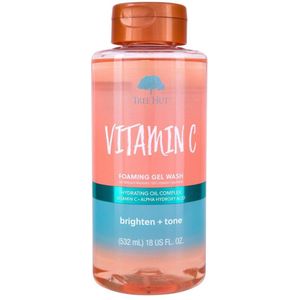 Tree Hut Vitamin C Foaming Gel Body Wash - Grapefruit, Orange, Citrus & Lemon - Douchegel - Badschuim - 532ml