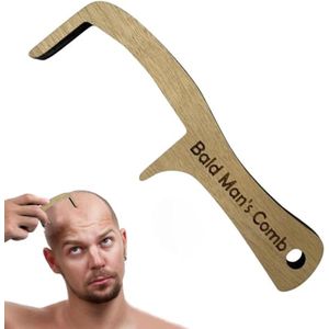 Grappige Haarborstel voor Kale Mannen - Grooming Tool en Leuk Cadeau