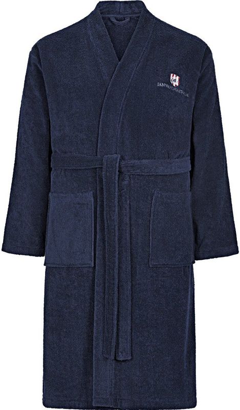 Jan Vanderstorm - JANNING - Badjas - Blauw - 100% Katoen