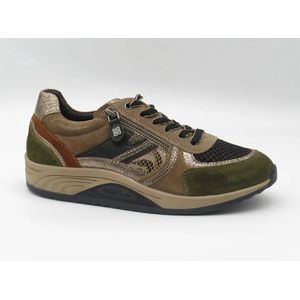 Helioform Sneaker groen bruin brons H (Maat - 6,5, Kleur - Multi)