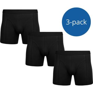 Beeren bodywear Roger Heren Boxershort Zwart 6-pack maat XL