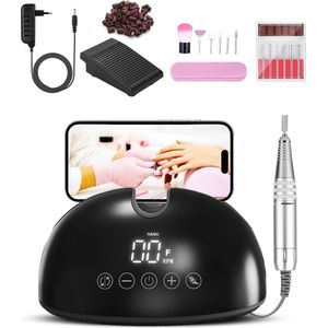 Equivera Elektrische Nagelvijl - Nagelfrees - Manicure - Pedicure - Ook Voor Gel Nagels - Perfecte Nagelverzorging