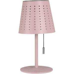 PR Home - Zonnecel Tafellamp Halvar Roze 30 cm