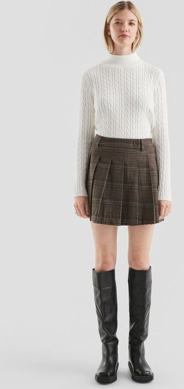 Rok - Glencheckpatroon - Plooirok