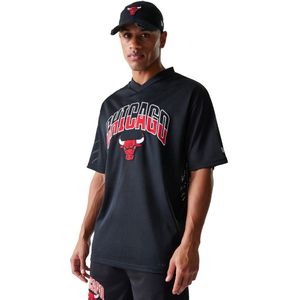 New Era - NBA Arch Mesh - T-shirt - Zwart - Korte Mouwen