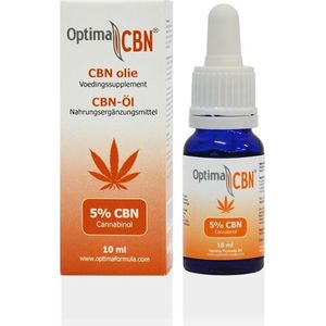 CBN olie 5%, Optima Formula, 100% zuivere CBN olie, 10ml, Cannabinol