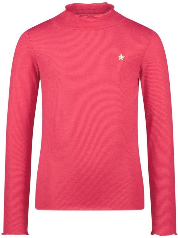 Like Flo - Longsleeve - Fuchsia - Rib Gebreid
