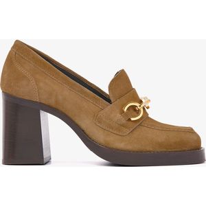 VIA VAI Avery Cath Pumps - Cognac - Maat 38