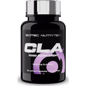 Scitec Nutrition - CLA (60 capsules) - Fatburner - Afvallen - Vetverbrander - Afslankpillen