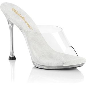 Fabulicious - CUPID-401 Muiltjes met hak - US 11 - 41 Shoes - Transparant