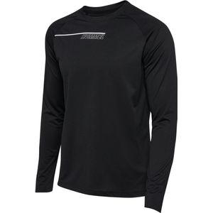 Hummel Damen T-Shirt Hmlcourt Light Weight T-Shirt Black-XXL