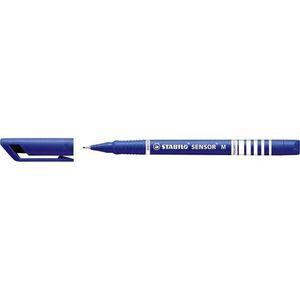 STABILO SENSOR Fineliner Medium 0,7 mm Blauw - per stuk