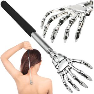 Telescopic Stainless Steel Back Scratcher and Head Massager - Extendable up to 55 cm for Men and Women