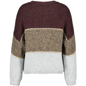 DIDI Dames Pullover Dulce Blue red colourblock maat 38/40