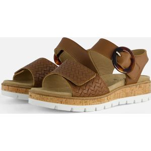 Feyn Mia 96 Sandalen cognac Leer - Maat 42