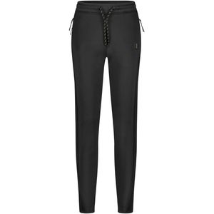 SuperRebel AUDREY_ – Joggingsbroek dames – Zwart – Stretch – Met Ritszakken – Lichtgewicht & ademend