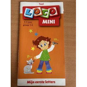 Mini Loco 1 Mijn letters Taalspelletjes