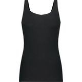 Secrets cotton 2-way singlet zwart voor Dames | Maat M