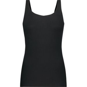 Secrets cotton 2-way singlet zwart voor Dames | Maat XL