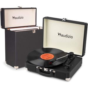 Audizio RP116BK - Platenspeler - Zwart - Bluetooth - Met Speakers