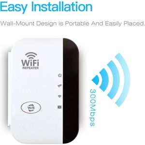 WiFi Versterker - 300 Mbps - 2.4GHz