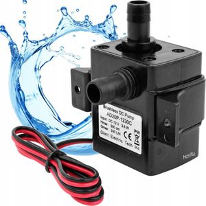 Novity® | Circulatiepomp – 12V 3.6W Waterpomp voor Cascade, Vijver & Irrigatie