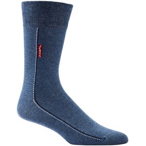 Voordeelpakket kwaliteit herensokken 43-46 | nette herensokken | 6 paar | blauw assortiment | thema: jeans