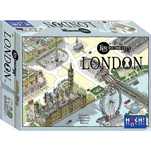 Key to the City-London: Een strategisch gezelschapsspel voor 2-6 spelers, speelbaar in vier tijdperken