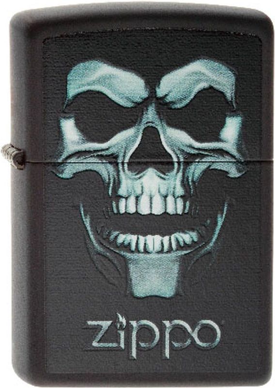 Zippo - Skull Shadow - Aansteker - Zwart