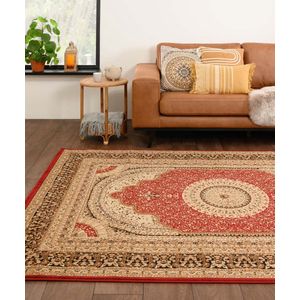 Perzisch tapijt - Mirage Nomad rood/beige 80x150 cm